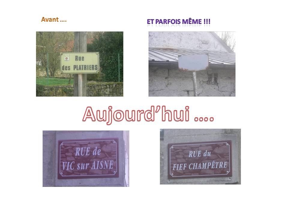 plaques de rues 1